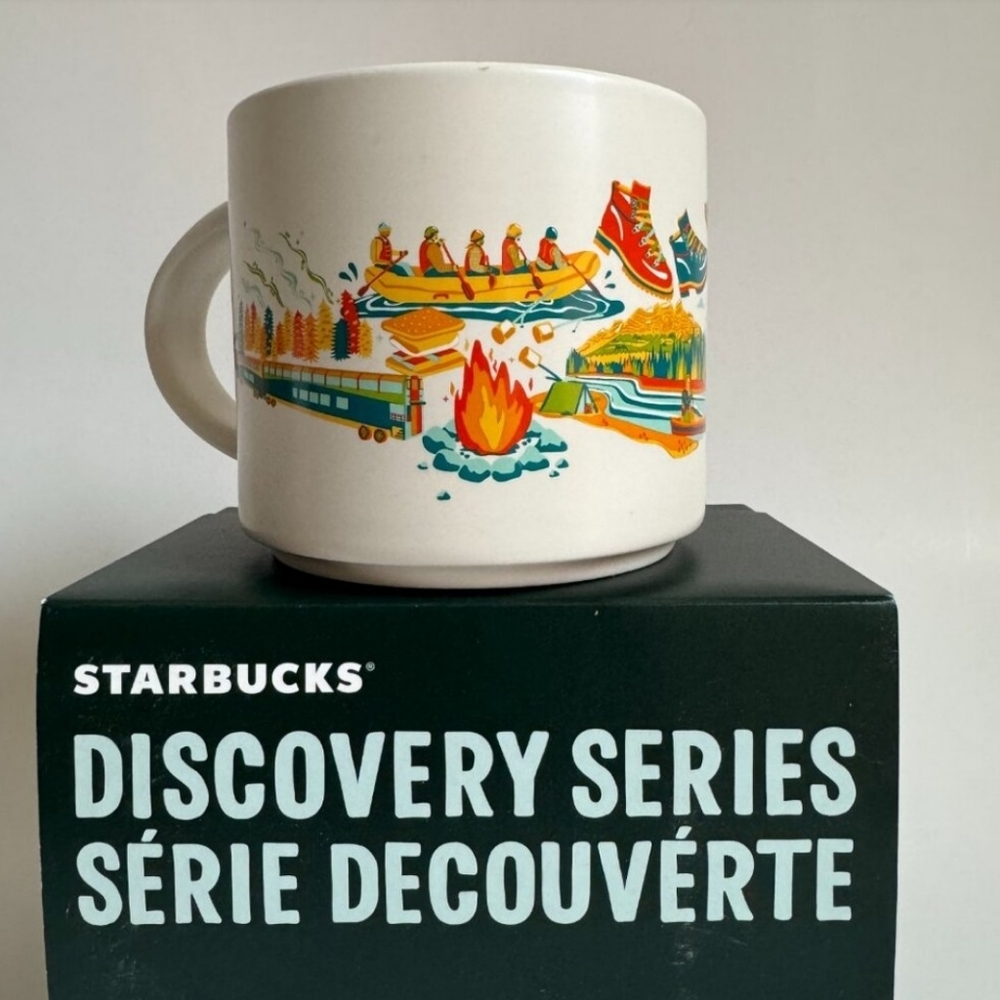 Starbucks BANFF Discovery Series Coffee Tea Mug NEW - Picture 3 of 4